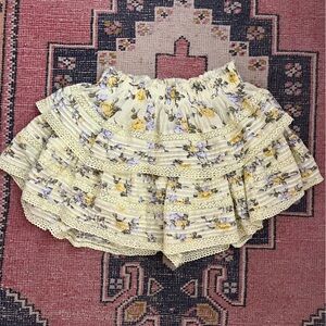 Aerie Rock N Ruffle patterned Skirt